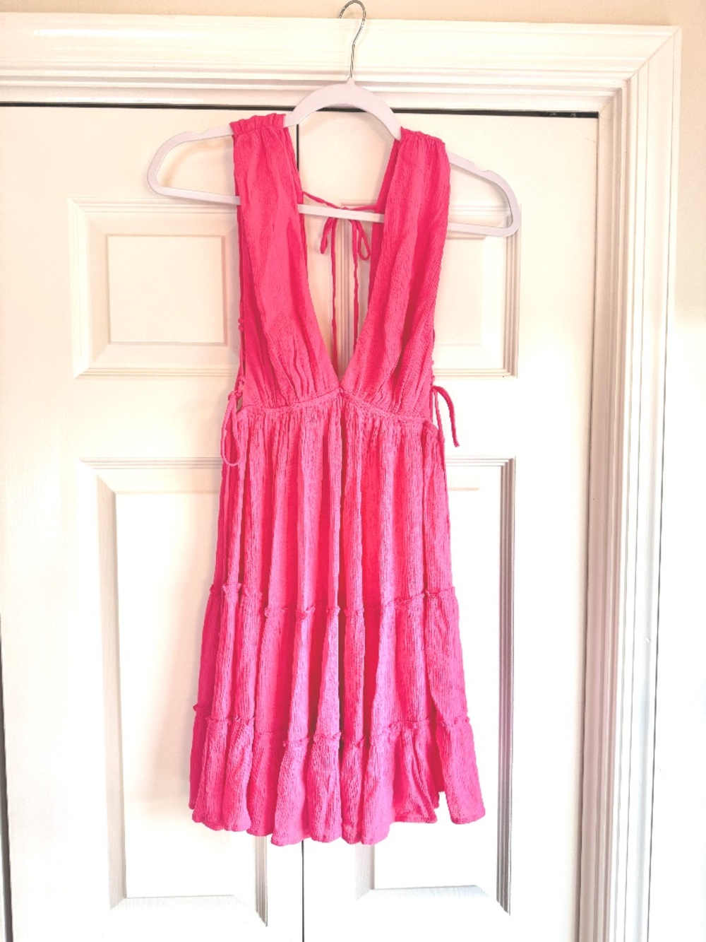 Cotton Candy LA Bright Pink Summer Dress - NWT - Small
